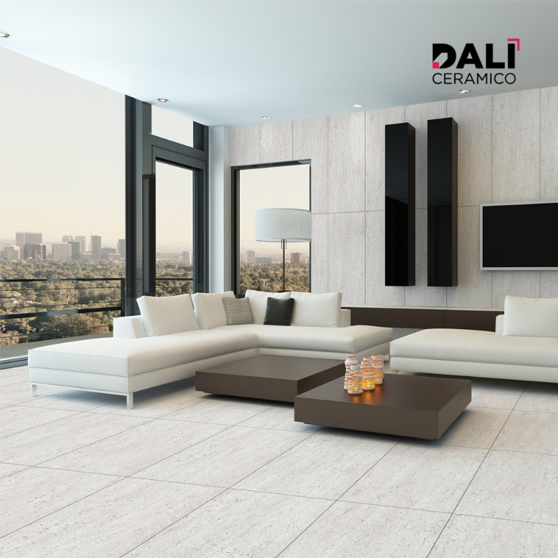 Agora Pearl | White Polished Porcelain Tiles | 60x120cm | Floor Tiles | Wall Tiles